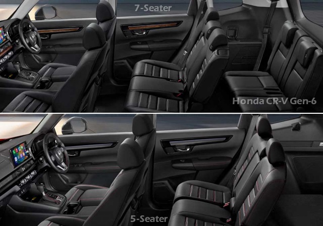 Kabin SUV 7 dan 5 Seater