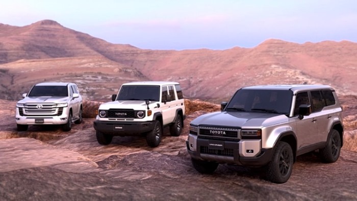 Land Cruiser Tipe 300, 70 dan 250