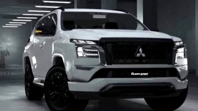Render Next-gen Mitsubishi Pajero Sport - carkitech