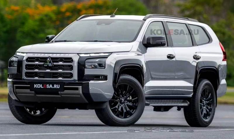 Render Pajero Sport Next-gen