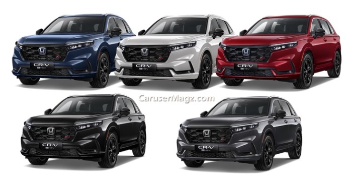 Tampang Honda CR-V Generasi-6 2023