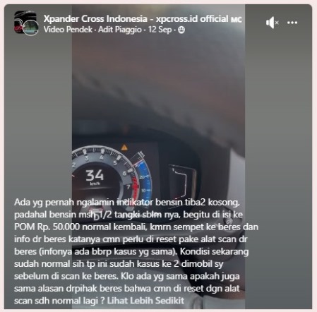 Masalah Xpander - Xpander Cross