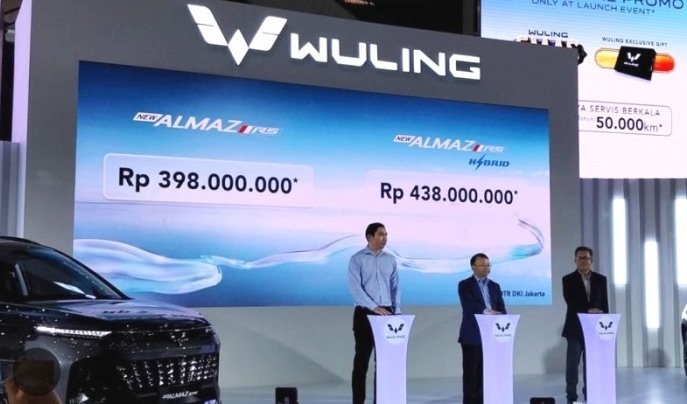 Harga Wuling Almaz RS Facelift Turun