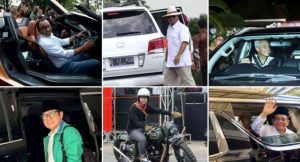 Koleksi Kendaraan Capres Cawapres 2024, Mobil dan Motor Siapa Paling Mewah?