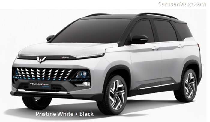 Warna Wuling Almaz Facelift 2023 - Putih